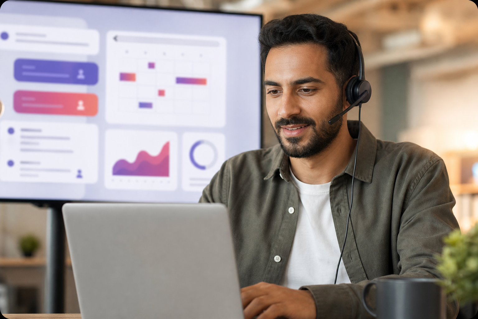 Support specialist managing AI conversations and bookings